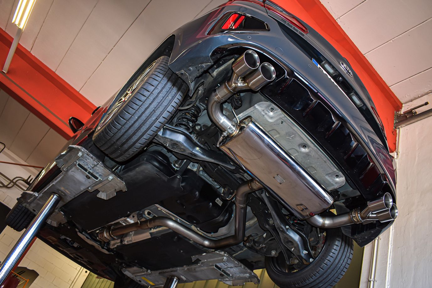 Friedrich Motorsport 76mm Duplex-Anlage mit Klappensteuerung KIA Ceed GT (CD)