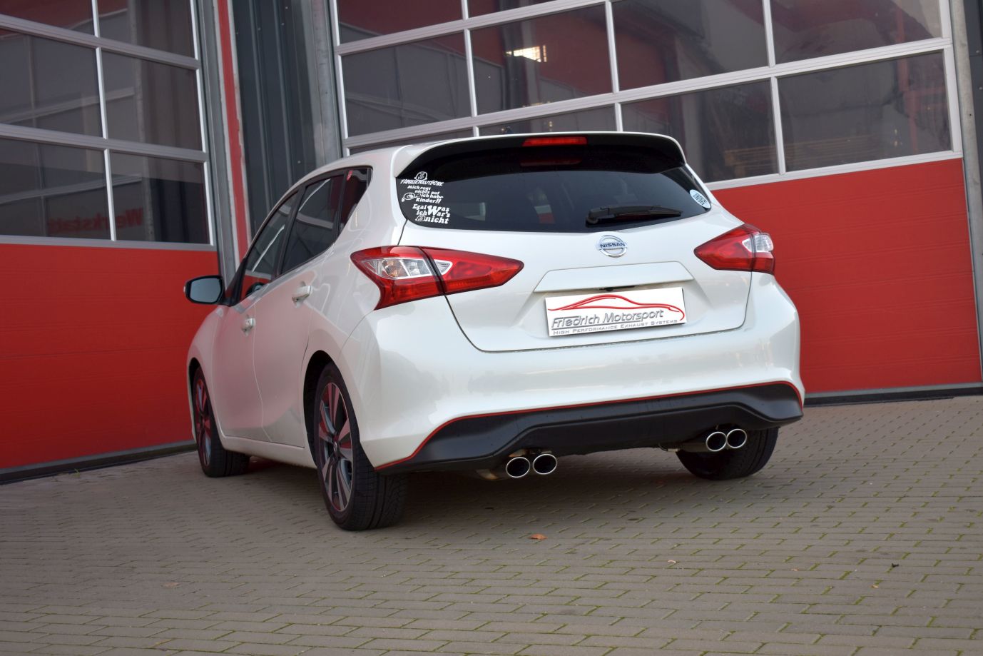 FMS 76mm Duplex-Anlage Nissan Pulsar C13