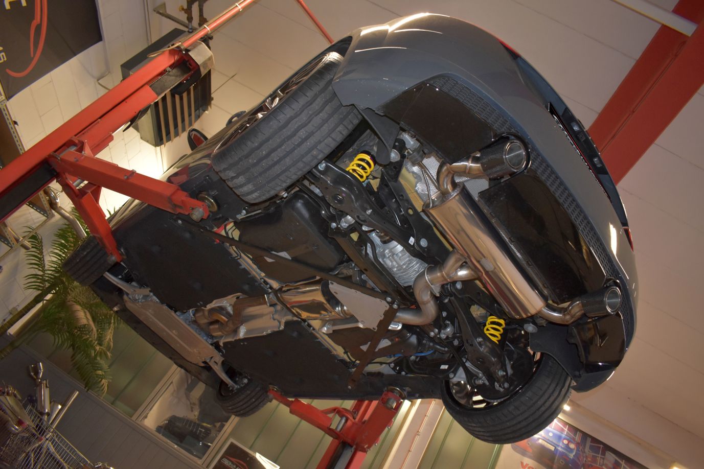 Friedrich Motorsport 76mm Duplex-Anlage Audi TT 8S Quattro