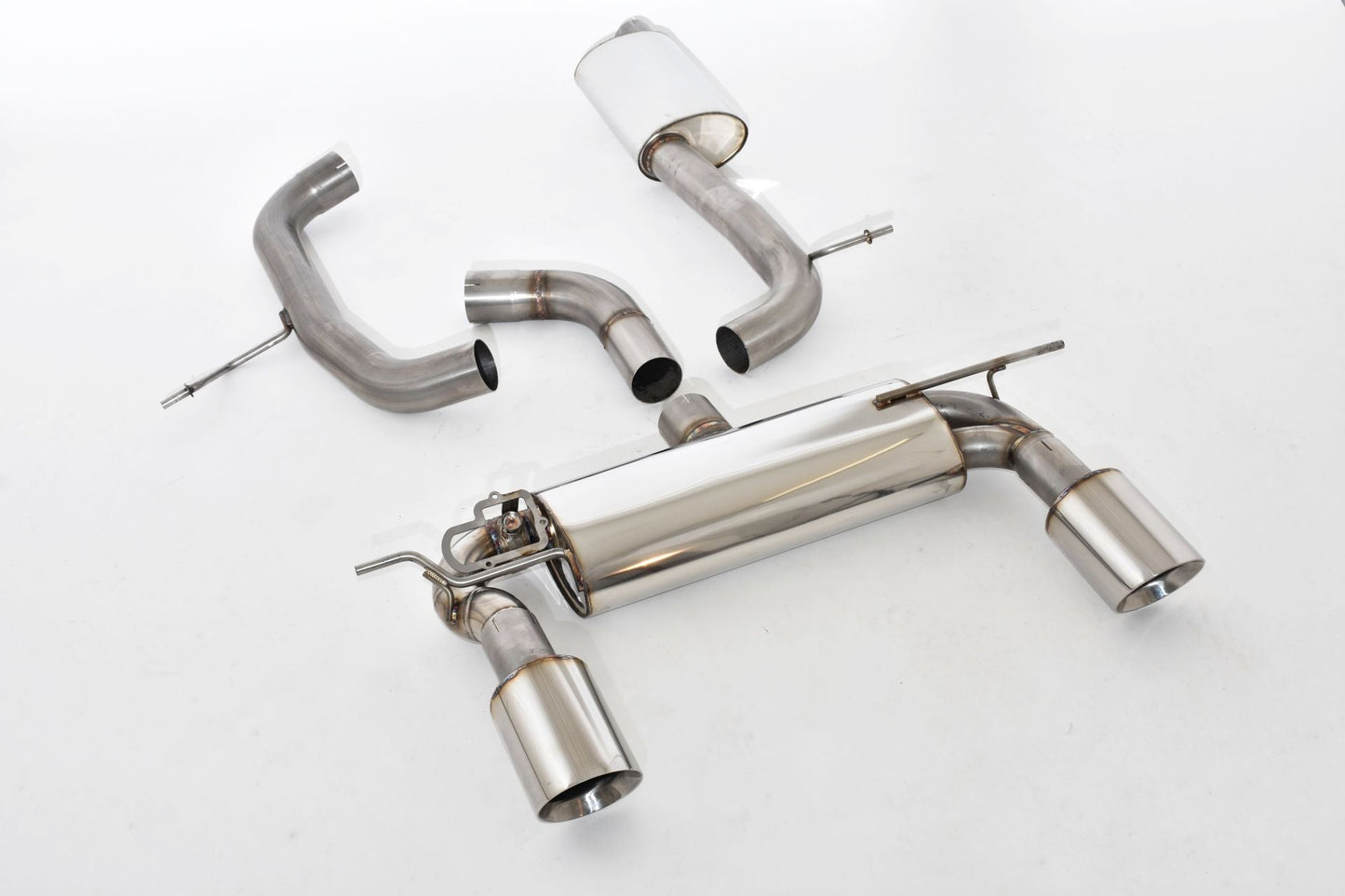 Friedrich Motorsport 76mm Duplex-Anlage mit Klappensteuerung Audi TT 8S Frontantrieb