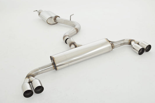 FMS 3 Zoll (76mm) Duplexanlage Audi TTS 8J Quattro