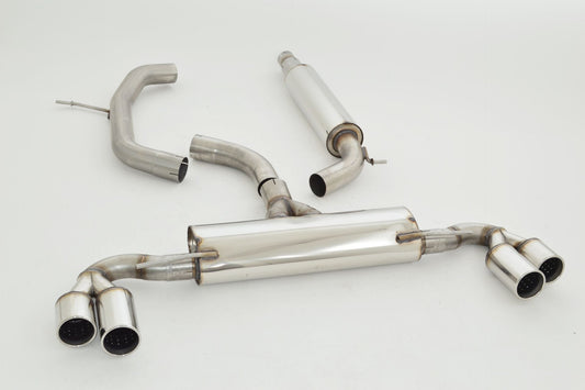 FMS 76mm Duplex-Anlage Audi TT 8J Frontantrieb