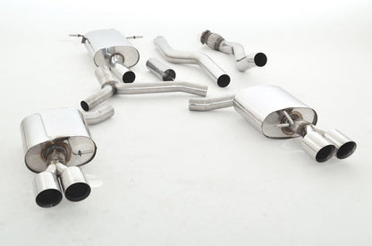 FMS 76mm Duplex-Anlage Audi A5 B8 Sportback Frontantrieb und Quattro