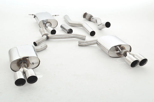 FMS 76mm Duplex-Anlage Audi A5 B8 Sportback Frontantrieb und Quattro