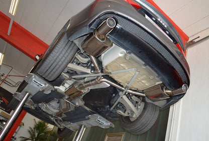 FMS 76mm Duplex-Anlage Audi A5 B8 Sportback Frontantrieb und Quattro