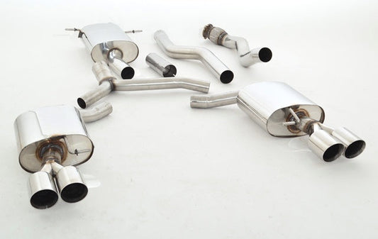 FMS 76mm Duplex-Anlage Audi A5 B8 Sportback Frontantrieb und Quattro