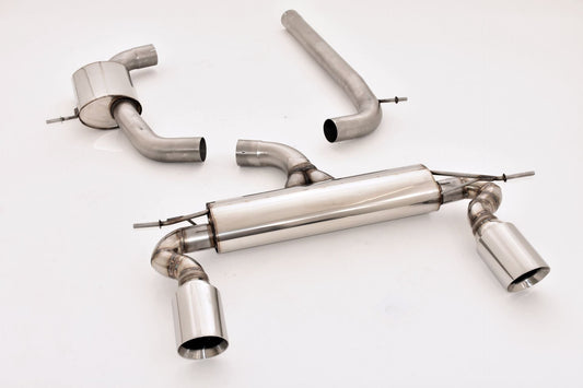FMS 76mm Duplex-Anlage Audi A3 8P Sportback