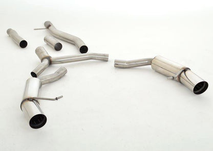 FMS 76mm Duplex-Anlage Audi A5 B8 Sportback Frontantrieb und Quattro