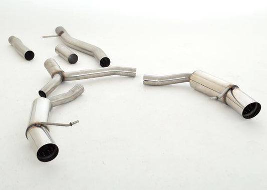 FMS 76mm Duplex-Anlage Audi A5 B8 Sportback Frontantrieb und Quattro