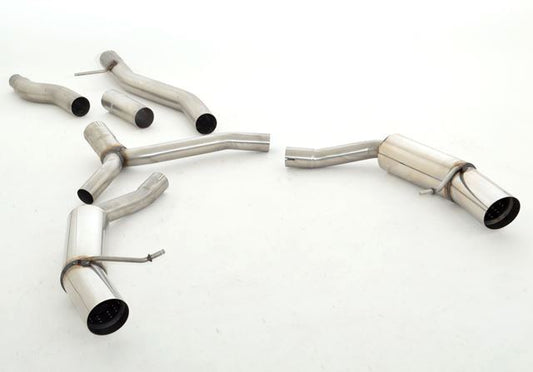 FMS 76mm Duplex-Anlage Audi A5 B8 Sportback Frontantrieb und Quattro