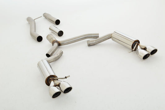 FMS 76mm Duplex-Anlage Audi A5 B8 Sportback Frontantrieb und Quattro