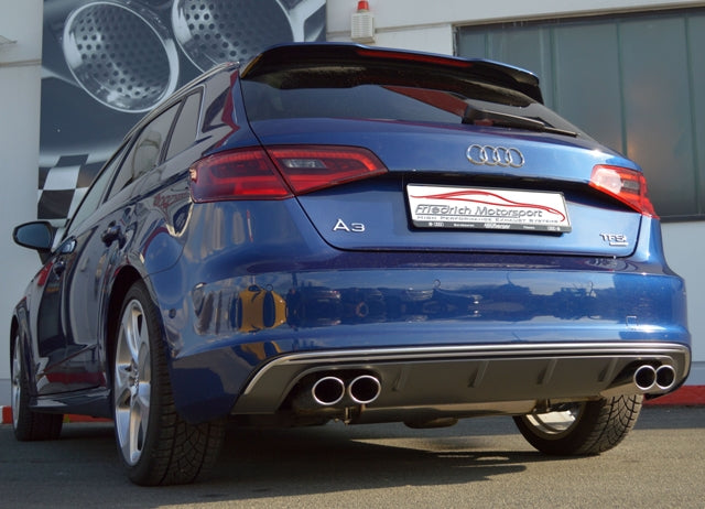 FMS 76mm Duplex-Anlage Audi A3 8V Sportback Quattro