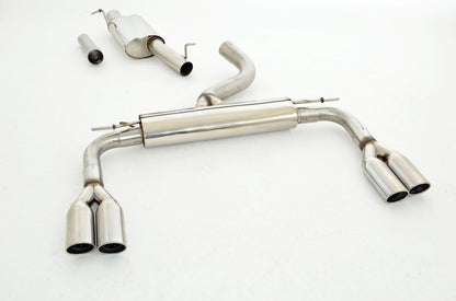 FMS 76mm Duplex-Anlage Audi A3 8V Cabrio Quattro