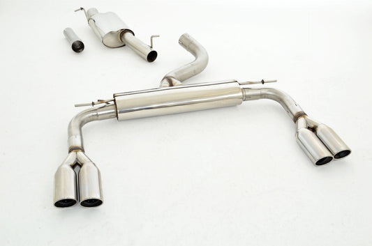 FMS 76mm Duplex-Anlage Audi A3 8V Cabrio Quattro