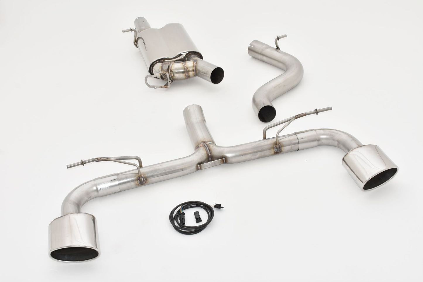 Friedrich Motorsport 76mm Duplex-Anlage mit originaler Klappensteuerung Audi S3 8V Sportback Quattro