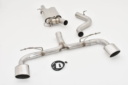 Friedrich Motorsport 76mm Duplex-Anlage mit originaler Klappensteuerung Audi S3 8V Sportback Quattro