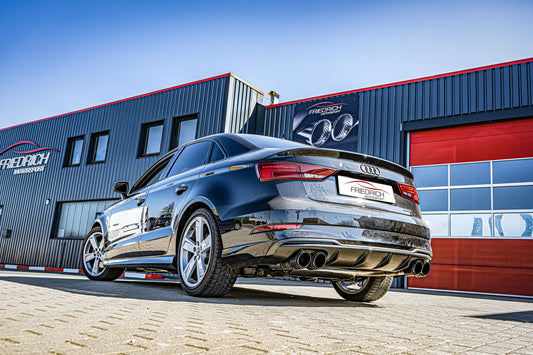 Friedrich Motorsport 76mm Duplex-Anlage Audi A3 8V Limousine Quattro