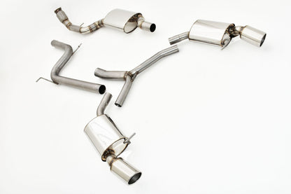 Friedrich Motorsport 76mm Duplex-Anlage Audi A4 B9 (B8/8W) Frontantrieb