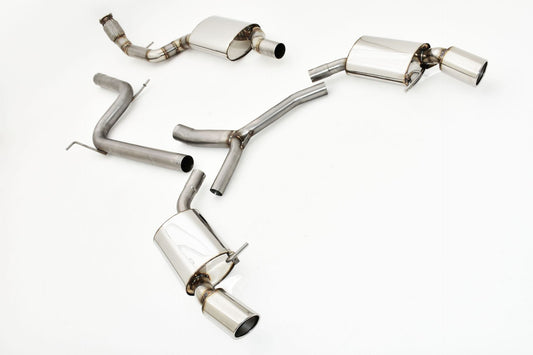 Friedrich Motorsport 76mm Duplex-Anlage Audi A4 B9 (B8/8W) Frontantrieb
