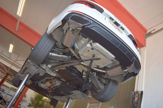 Friedrich Motorsport 76mm Duplex-Anlage Audi A4 B9 (B8/8W) Frontantrieb