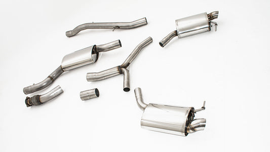 Friedrich Motorsport 76mm Duplex-Anlage Audi A4 B9 (B8/8W) Allroad Quattro