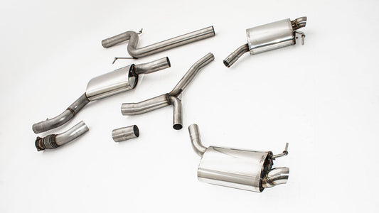 Friedrich Motorsport 76mm Duplex-Anlage Audi A5 B9 (F5/B8) Coupe und Cabrio