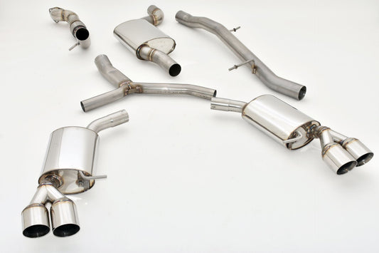 Friedrich Motorsport 76mm Duplex-Anlage Audi A5 B9 (F5/B8) Coupe und Cabrio Quattro