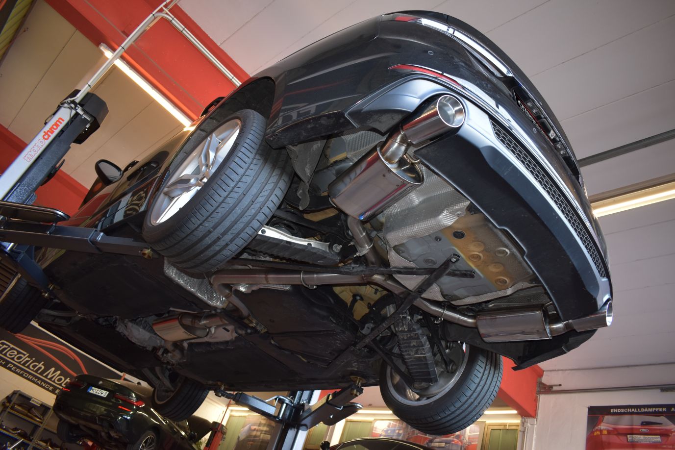Friedrich Motorsport 76mm Duplex-Anlage Audi A5 B9 (F5/B8) Sportback