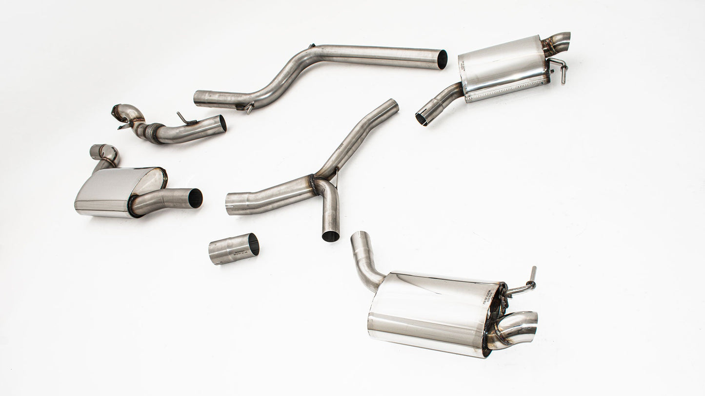 Friedrich Motorsport 76mm Duplex-Anlage Audi A5 B9 (F5/B8) Sportback
