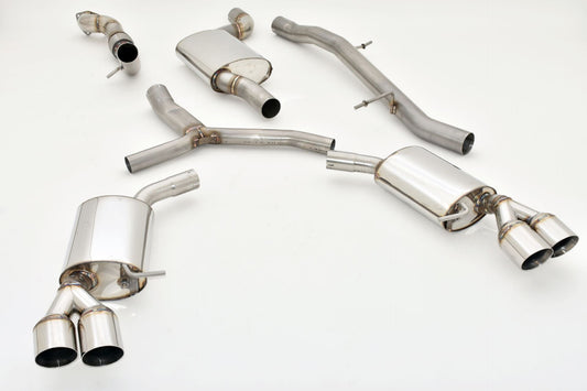 Friedrich Motorsport 76mm Duplex-Anlage Audi A5 B9 (F5/B8) Sportback