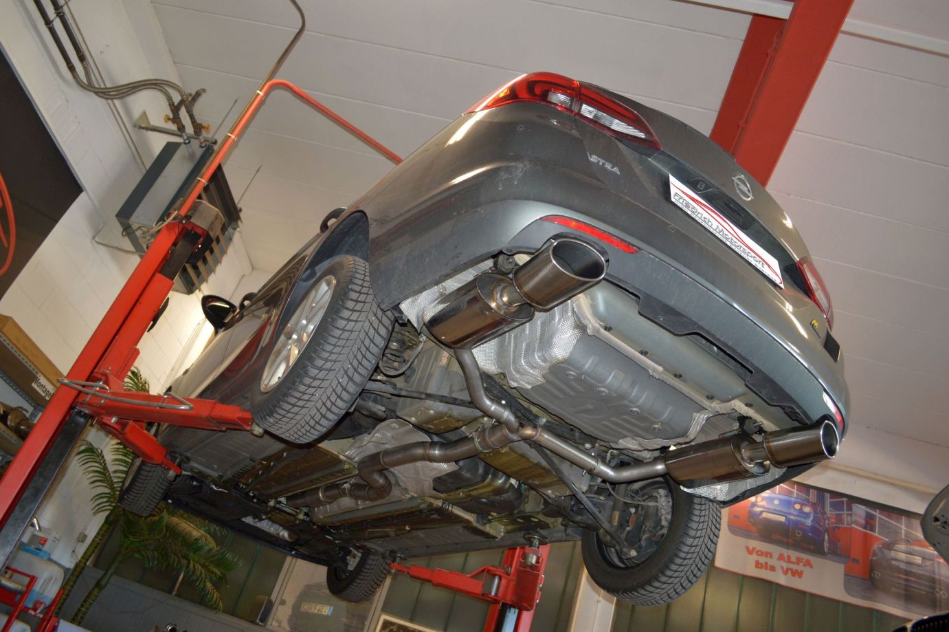 FMS 76mm Duplex-Anlage Opel Astra K Sports Tourer