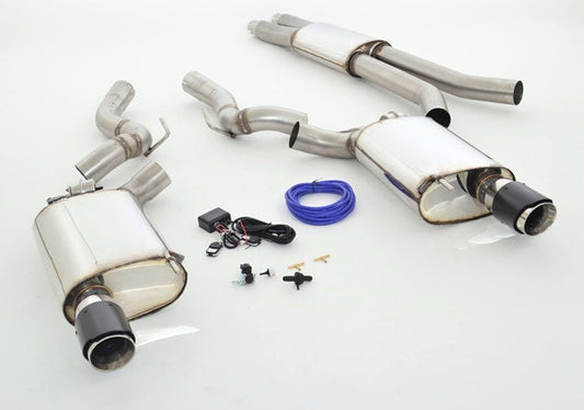 FMS 76mm Duplex-Anlage mit Klappensteuerung Ford Mustang Cabrio