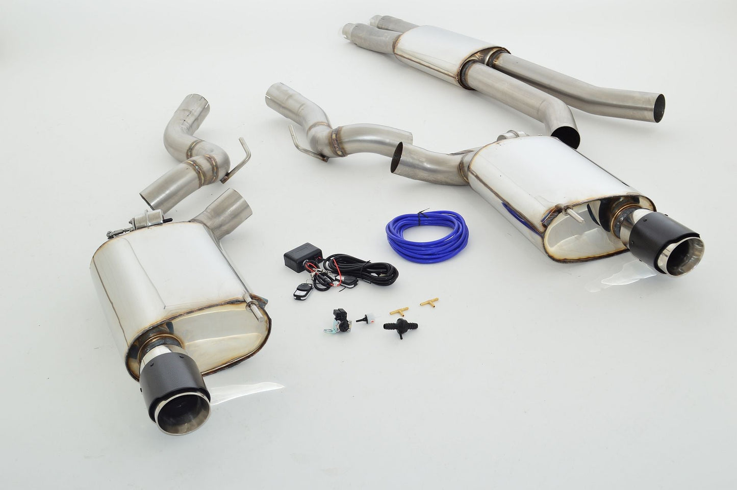 FMS 76mm Duplex-Anlage mit Klappensteuerung Ford Mustang Coupe