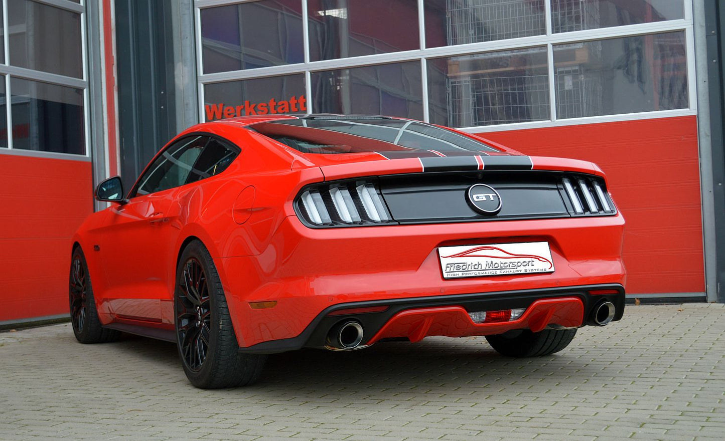 FMS 76mm Duplex-Anlage mit Klappensteuerung Ford Mustang Coupe