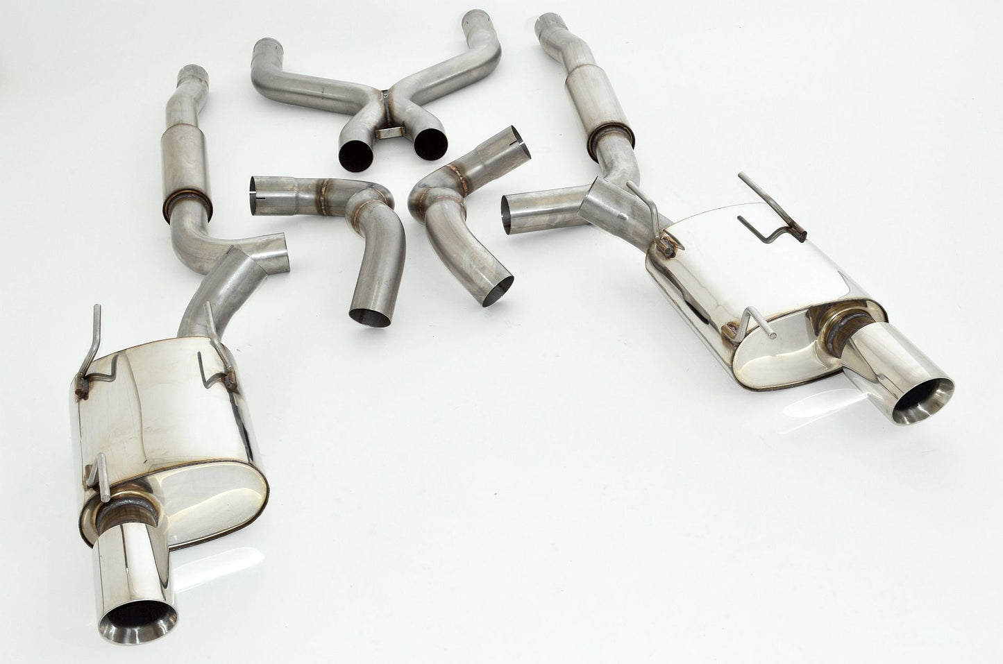 FMS 76mm Duplex-Anlage Ford Mustang 5 Facelift (S197)