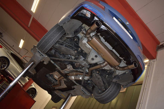 Friedrich Motorsport 76mm Duplex-Anlage BMW 2er F22/F23
