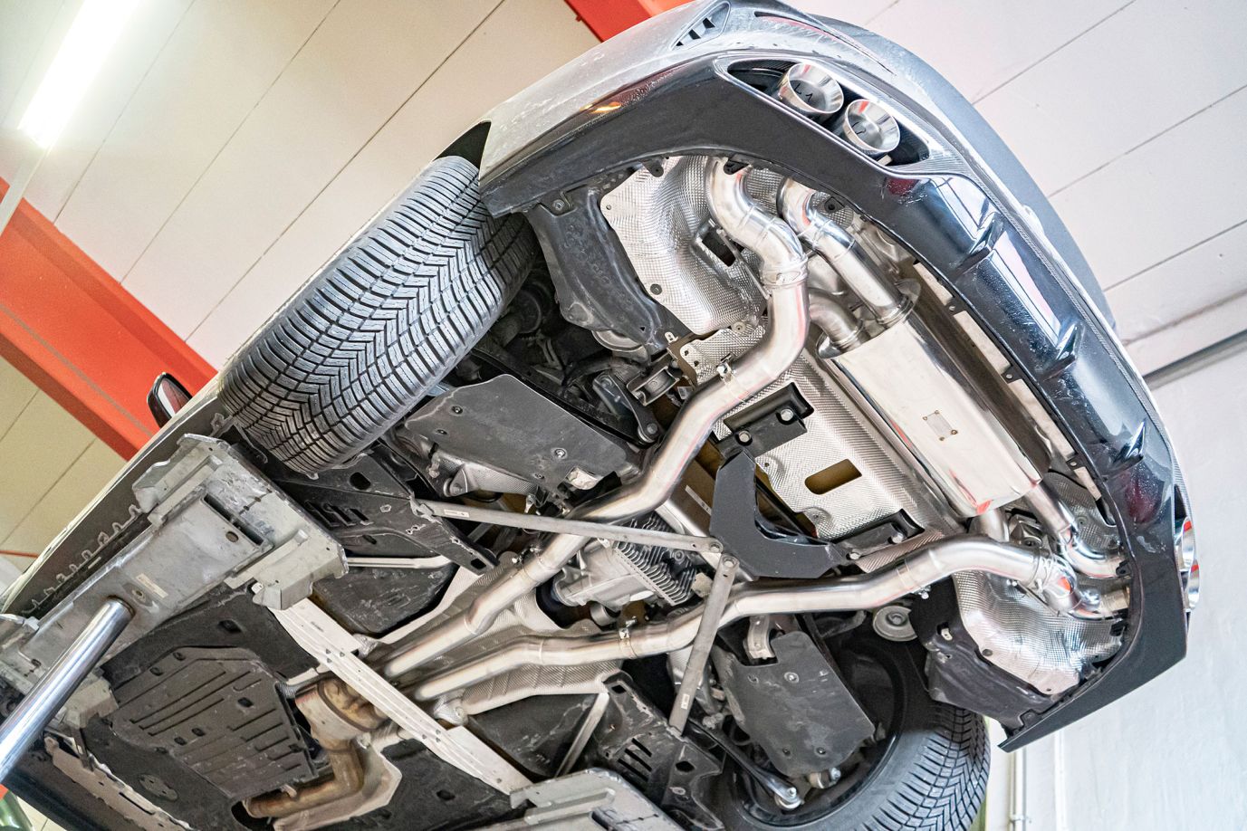 Friedrich Motorsport 76mm Duplex-Anlage BMW 8er G14/G15 Coupe/Cabrio