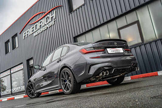 Friedrich Motorsport 76mm Duplex-Anlage Edelstahl