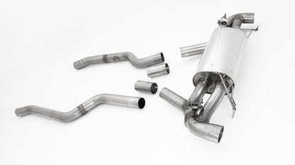 Friedrich Motorsport 76mm Duplex-Anlage Edelstahl