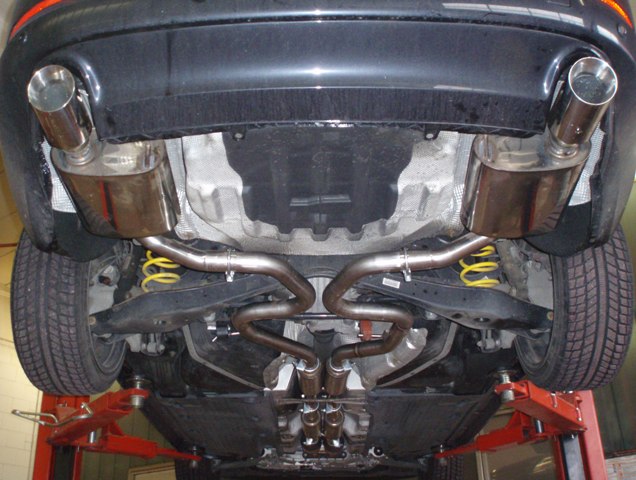 FMS 2x55mm Duplex-Anlage VW Passat CC