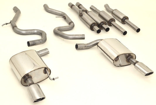 FMS 2x55mm Duplex-Anlage VW Passat 3C B7