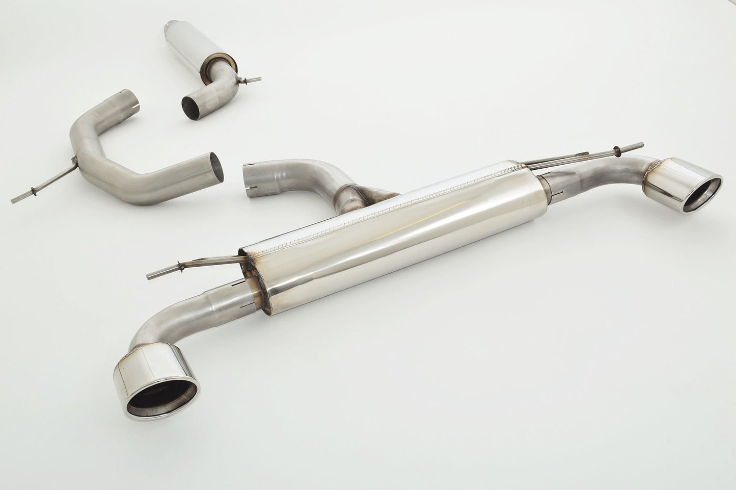 FMS 76mm Duplex-Anlage VW Golf VI R Cabrio