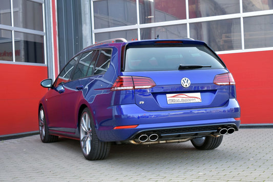 FMS 76mm Duplexanlage VW Golf VII R Variant