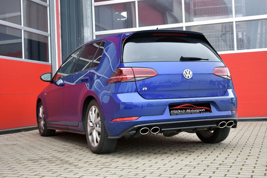 Friedrich Motorsport 76mm Duplex-Anlage mit originaler Klappensteuerung VW Golf VII R
