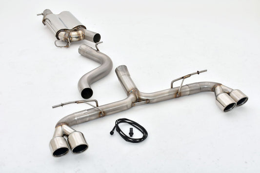 Friedrich Motorsport 76mm Duplex-Anlage mit originaler Klappensteuerung VW Golf VII R