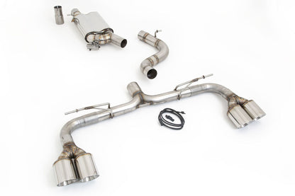 Friedrich Motorsport 76mm Duplex-Anlage mit originaler Klappensteuerung VW Golf VIII R
