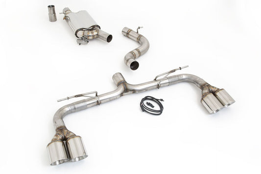 Friedrich Motorsport 76mm Duplex-Anlage mit originaler Klappensteuerung VW Golf VIII R