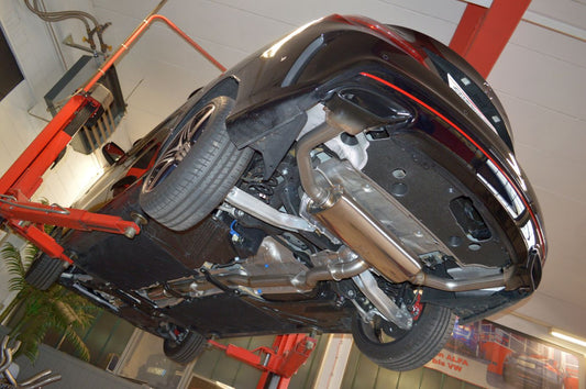 FMS 76mm Duplex-Anlage mit Klappensteuerung Mercedes C/X117 CLA-Klasse