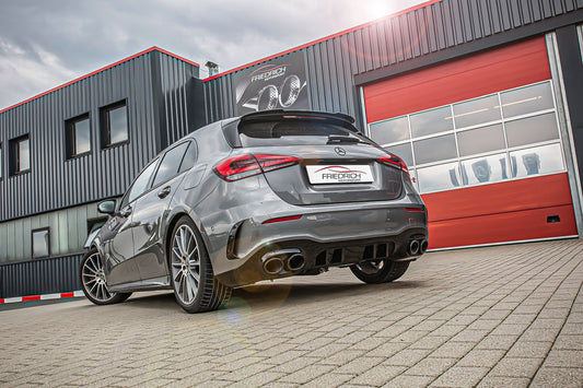 Friedrich Motorsport 76mm Duplex-Anlage Mercedes W177 A-Klasse Frontantrieb und 4MATIC