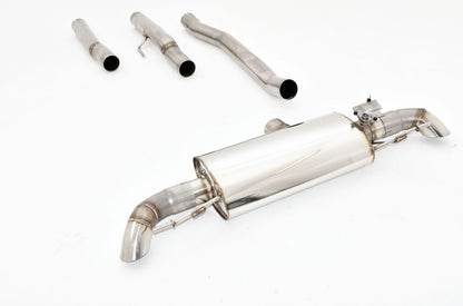 Friedrich Motorsport 76mm Duplex-Anlage Edelstahl